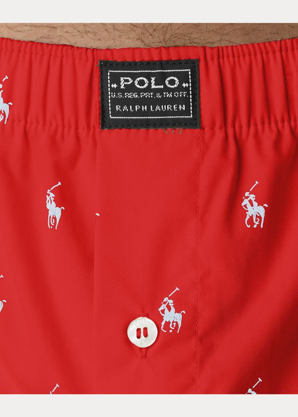 Polo Ralph Lauren Allover Pony Boxershorts Herre Danmark (CEAIL6572)